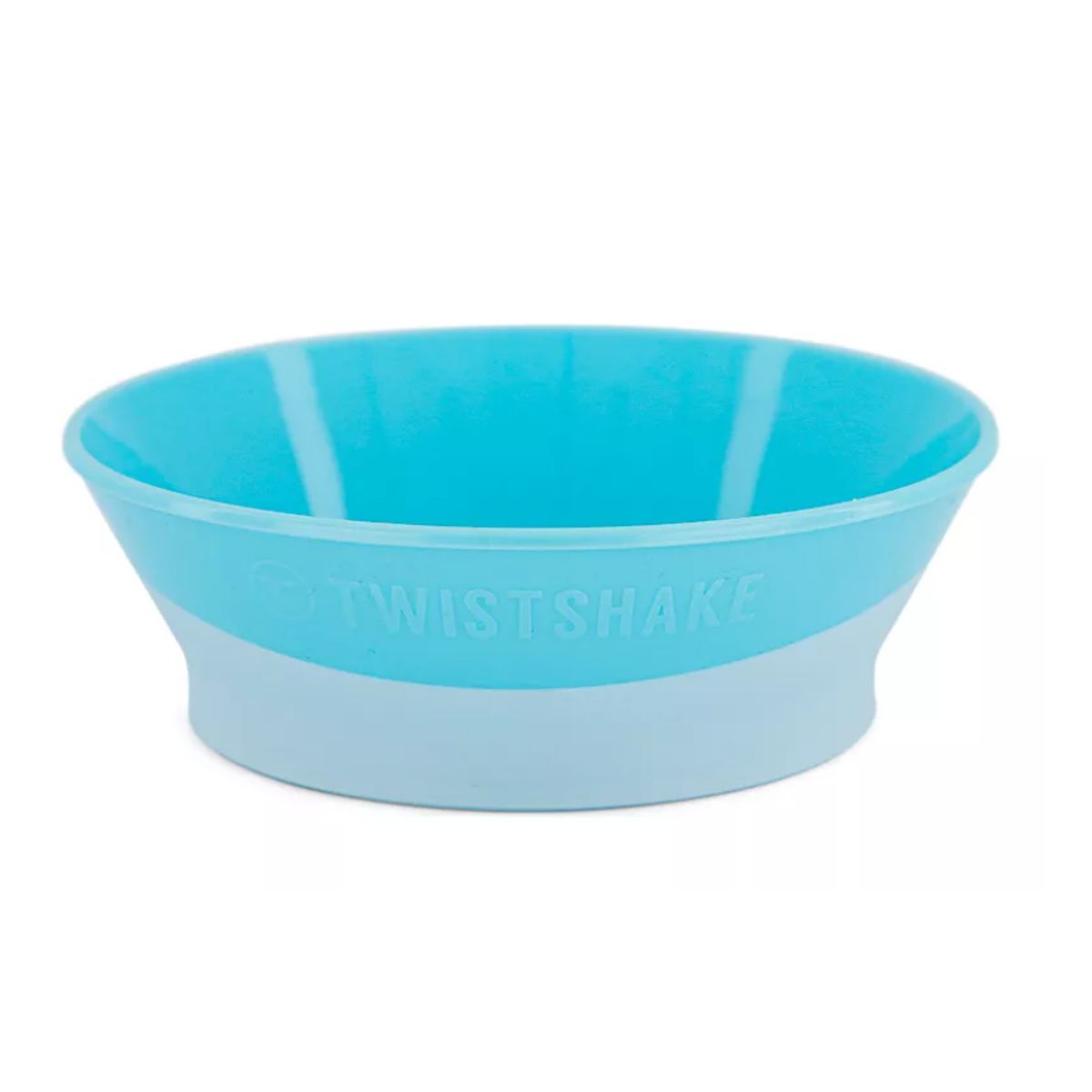 TWISTSHAKE - Bowl para Bebés Twistshake con Tapa y Click-Mat 520ml Azul