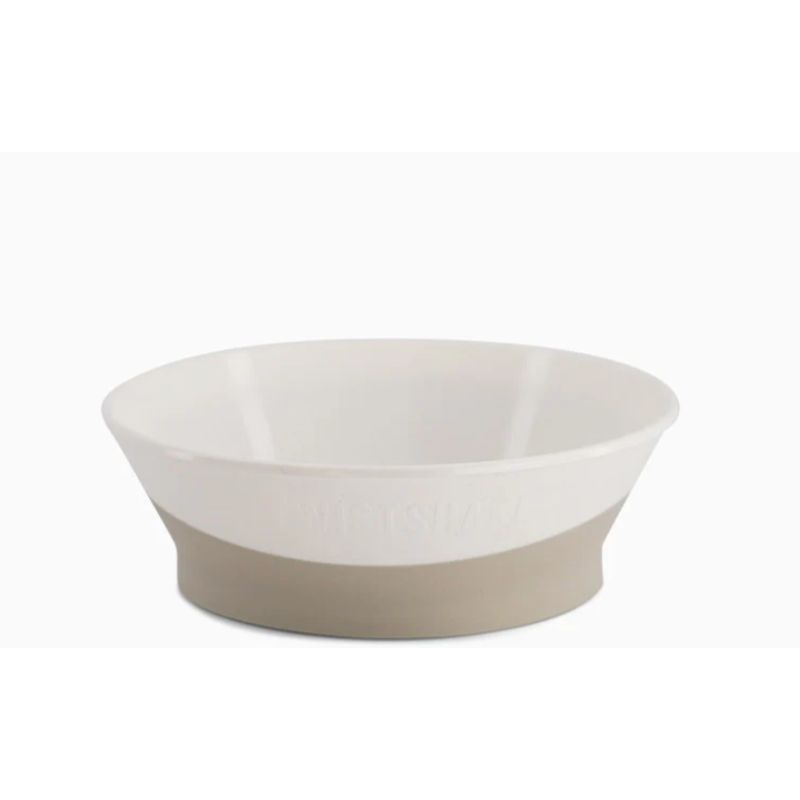 TWISTSHAKE - Bowl para Bebés Twistshake con Tapa y Click-Mat 520ml Blanco