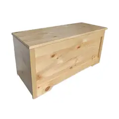 GENERICO - Baúl Madera Un Metro Vitrificado