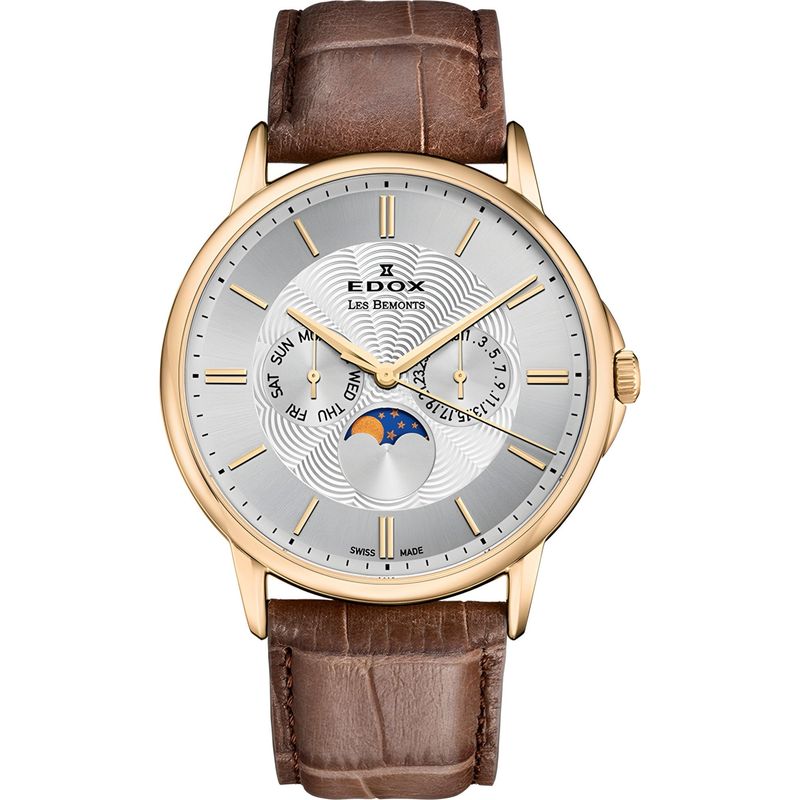 EDOX - Reloj Edox Moon Phase Hombre