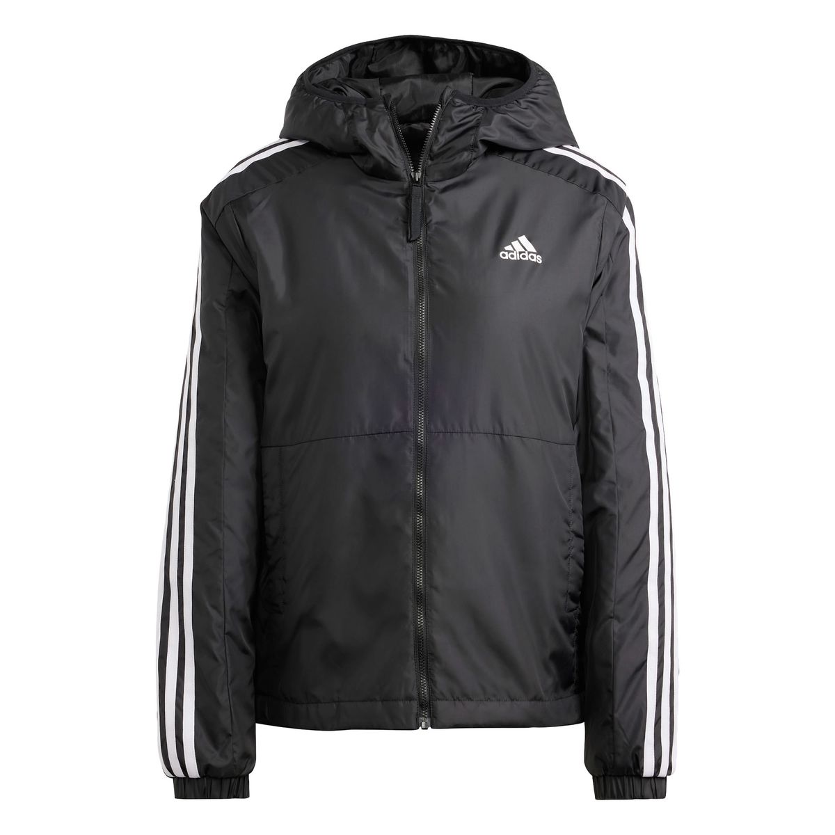 ADIDAS - Chaqueta Térmica Essentials 3 Tiras con Capucha