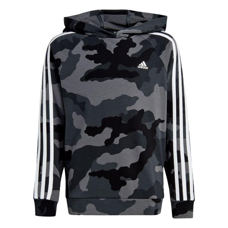 ADIDAS - Polerón con Capucha Essentials Allover Print Niños