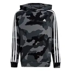 ADIDAS - Polerón con Capucha Essentials Allover Print Niños