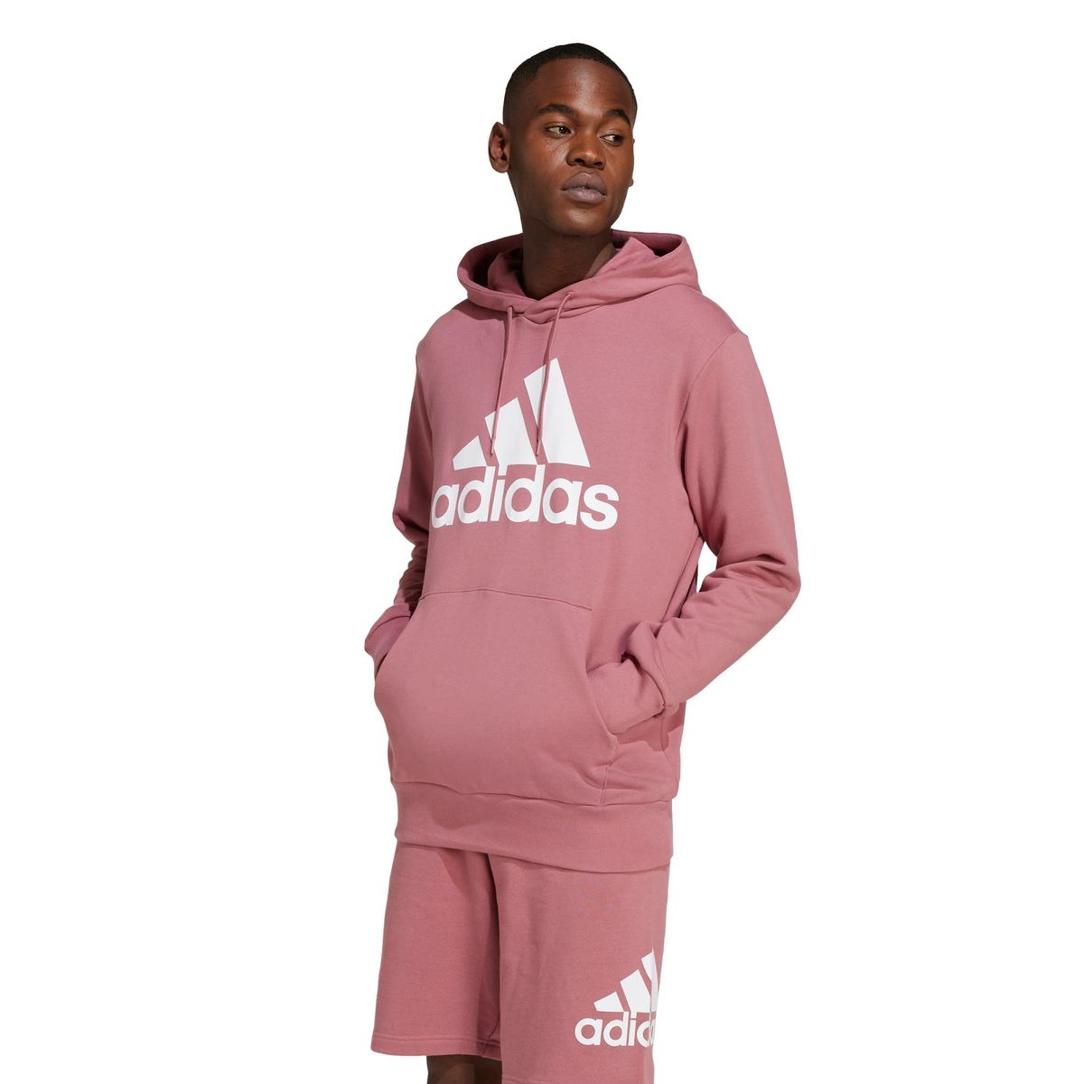 ADIDAS - Polerón con Capucha Essentials Logo Lineal