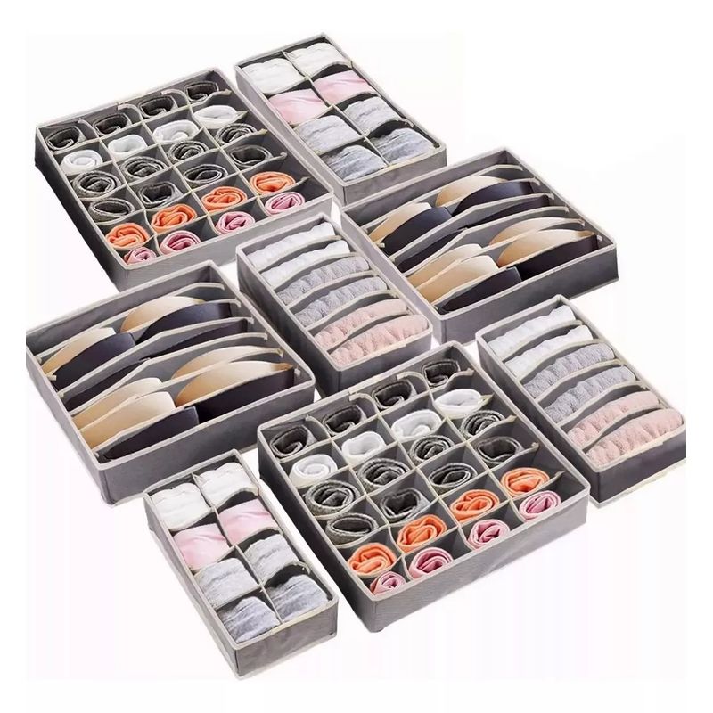 TNAKIEX - Organizador Ropa Interior Divisor Cajones Casatua Set De 8