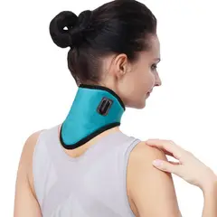 TIOZONEY - Protector de cuello de artemisa con calefacción eléctrica
