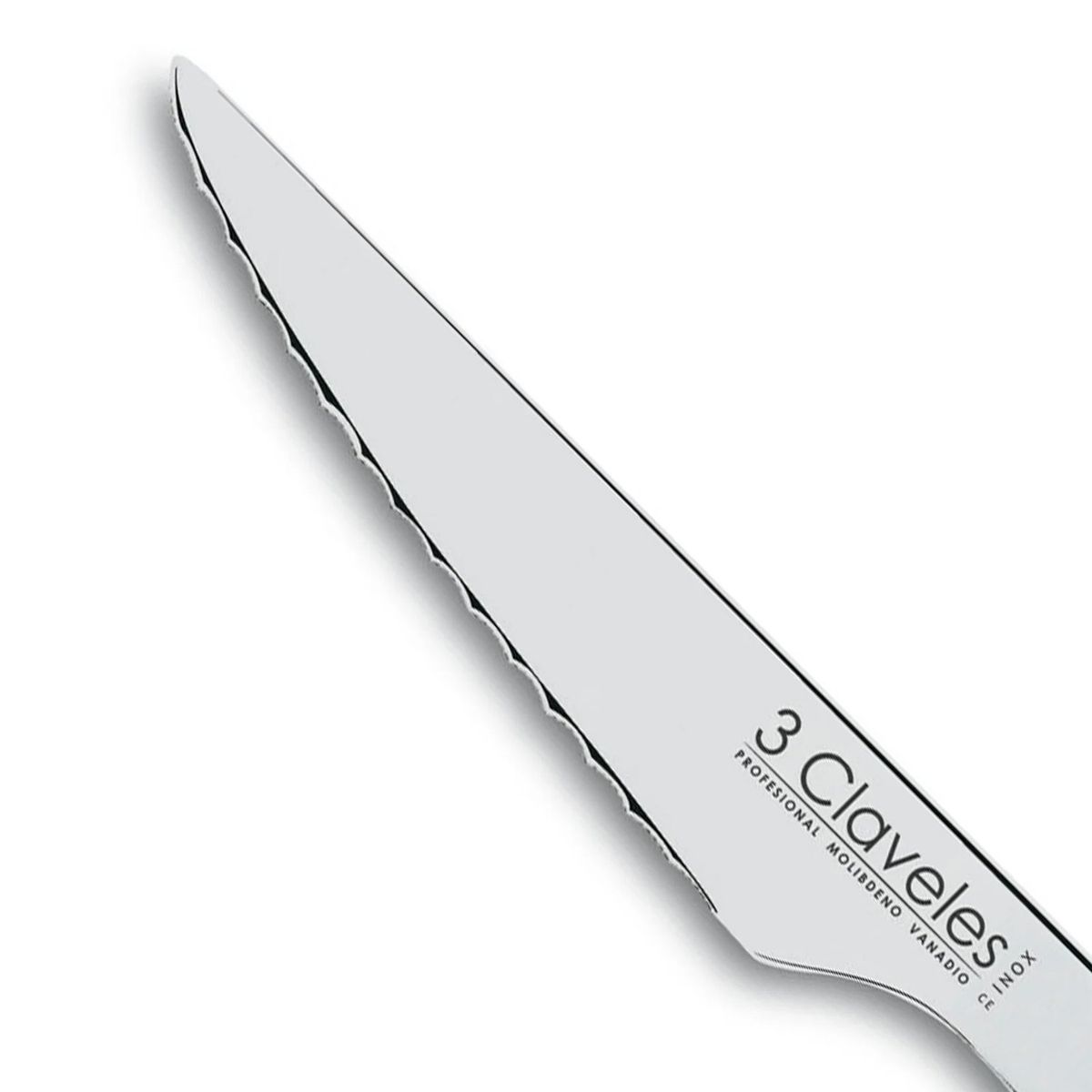 3 CLAVELES - Cuchillo Chuletero 11 cm Tres Claveles