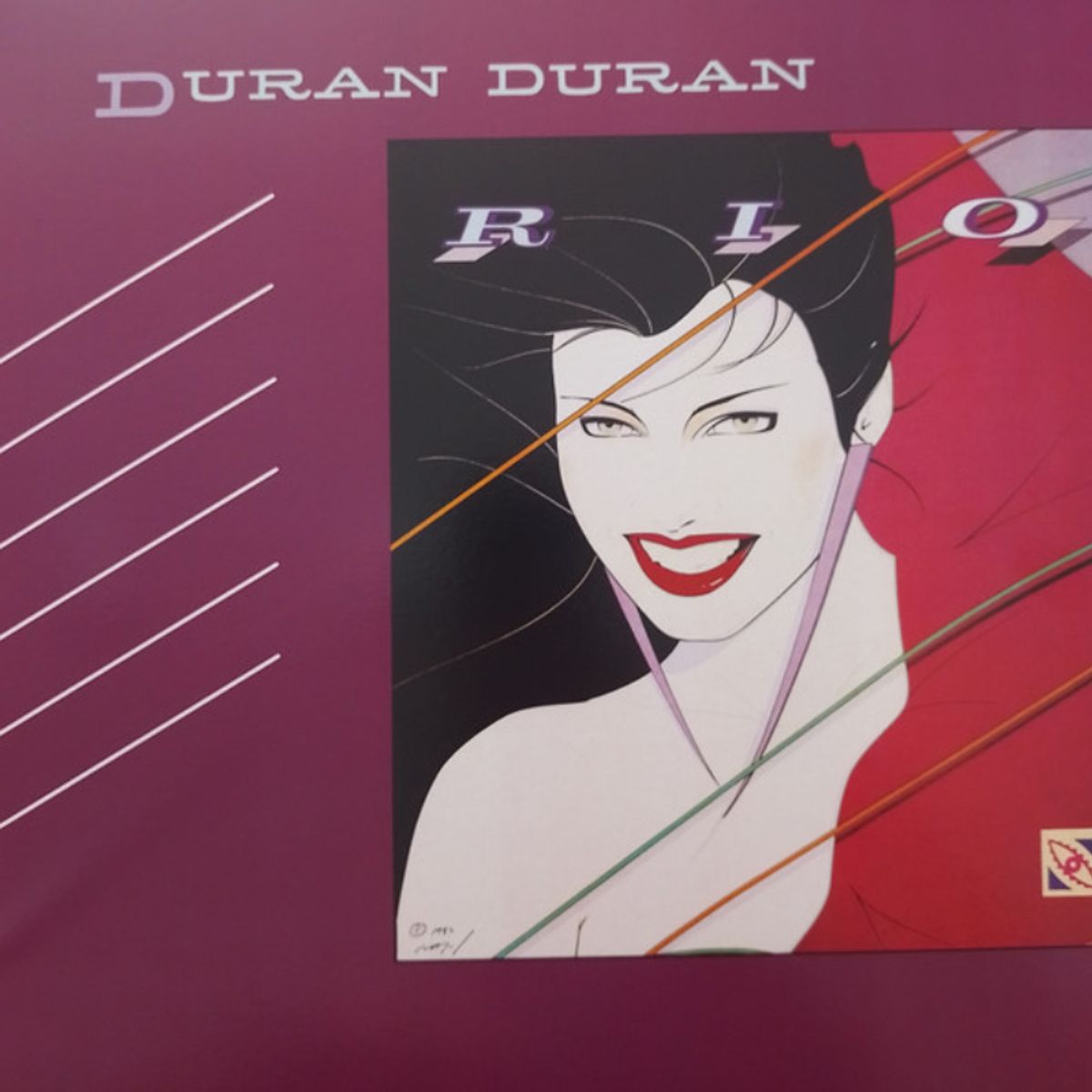 GRUPO LASER DISC - VINILO DURAN DURAN RIO 1LP