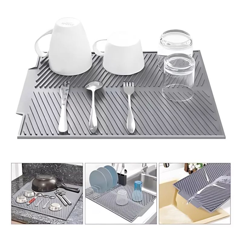 GENERICO - Alfombra Escurridor Cocina Tapete Antideslizante Lavalozas