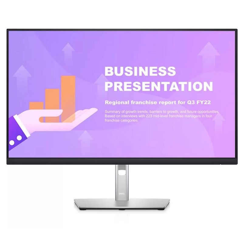 DELL - Monitor Dell P2722HE 27“ 1920x1080 60Hz DP/HDMI/USB-C Plano Gris