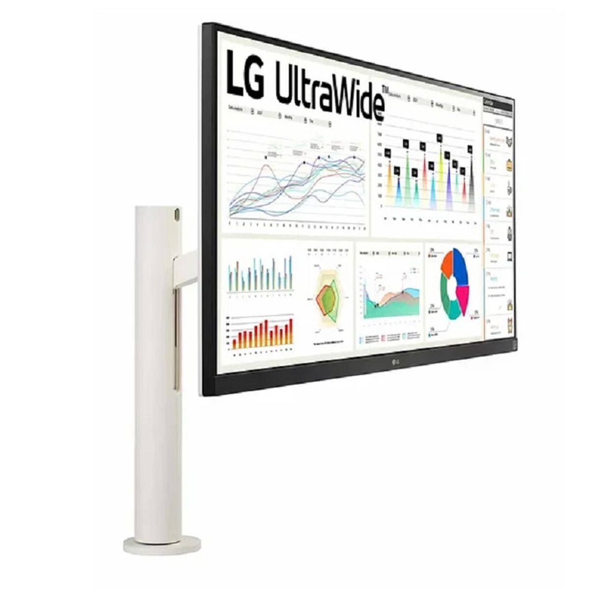 LG - Monitor LG UltraWide 34'' 2560x1080 100Hz HDMI/DP/USB Plano Blanco