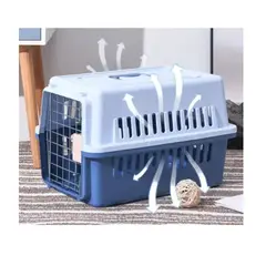 GENERICO - Transportador Perros Gatos Conejos Canil Para Mascotas 48cm
