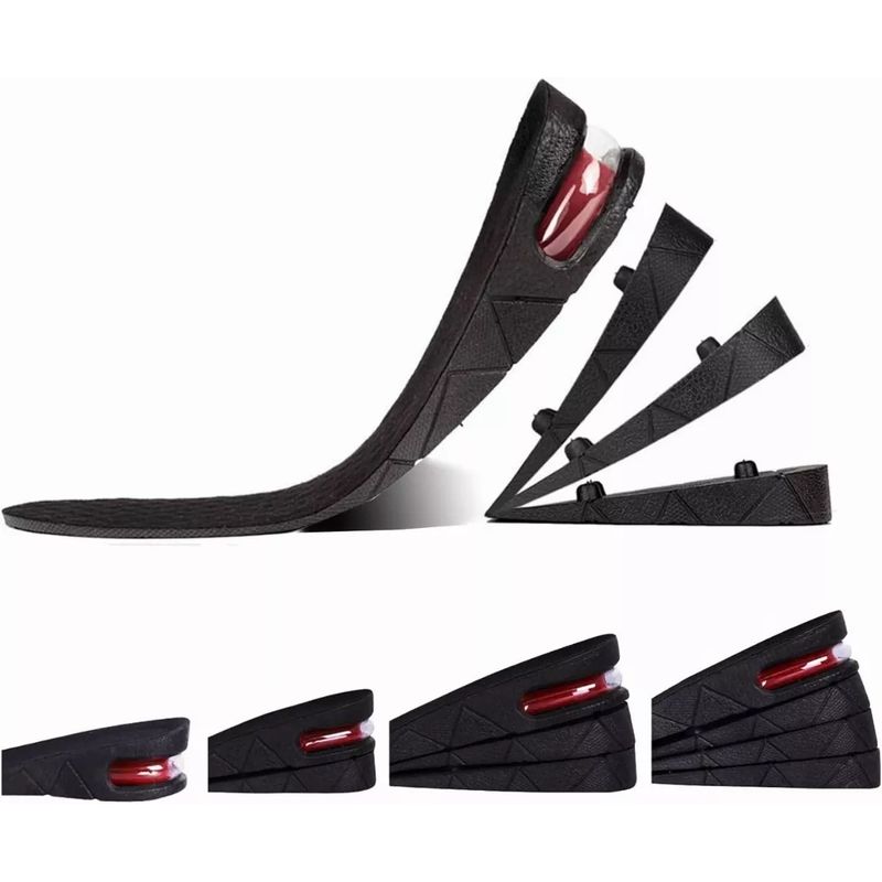 GENERICO - Plantillas De Altura Cojin De Aire Aumenta Estatura Unisex