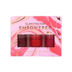 GLAM FACTOR - Set de Esmaltes De Uñas Tradicionales Empowered