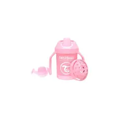TWISTSHAKE - Vaso Anti Derrame Mini Cup 230 Ml - Rosa