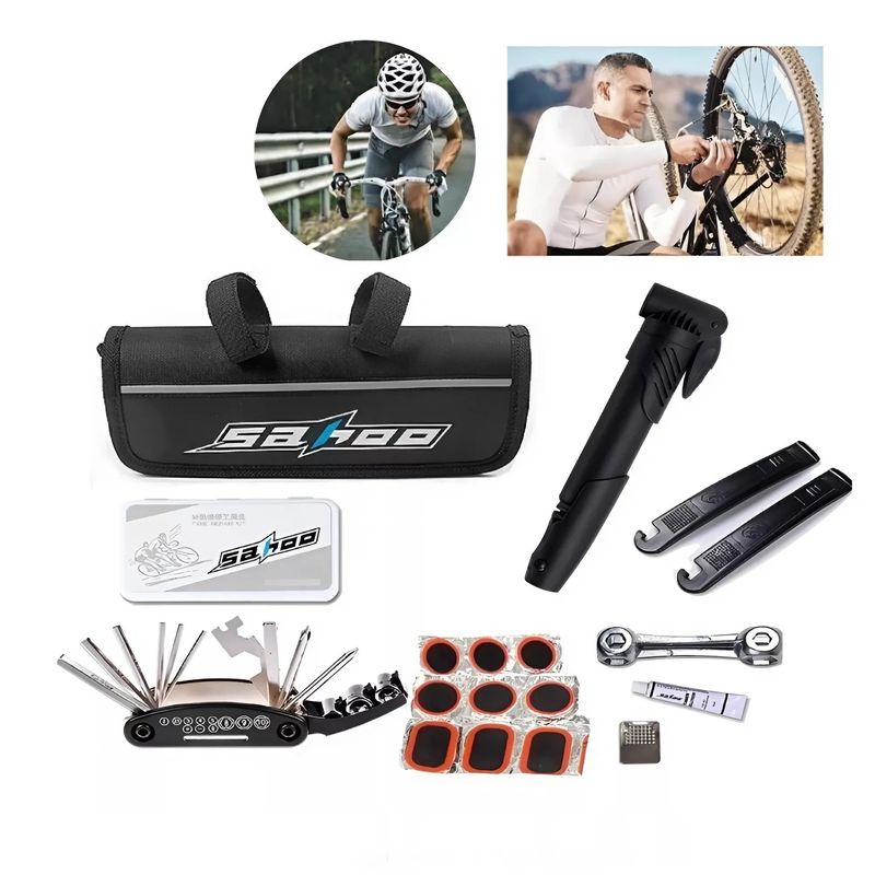 GENERICO - Set Multiherramientas Reparacion Bicicleta Kit Herramientas