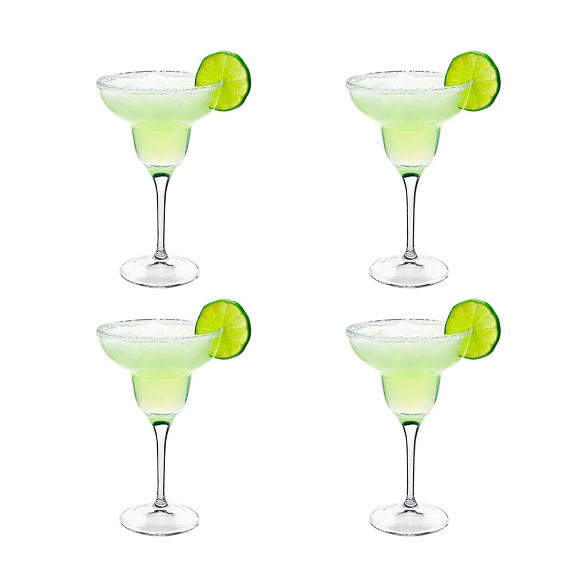 CRISTAR - Set De 4 Copas Margarita