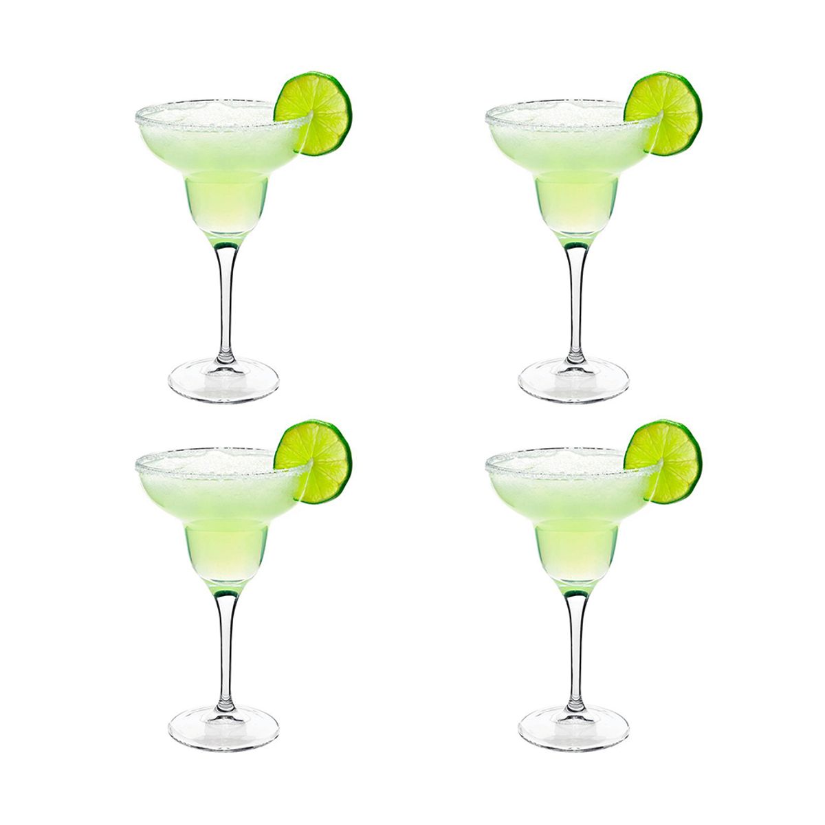 CRISTAR - Set De 4 Copas Margarita