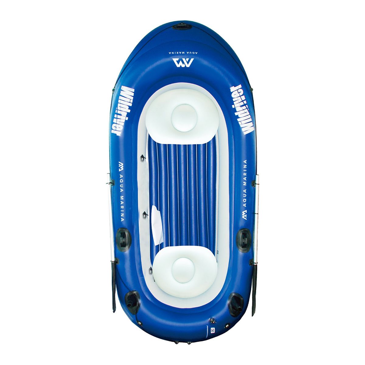 AQUA MARINA - Bote Inflable Aqua Marina Wildriver con Remos 2.83 mts