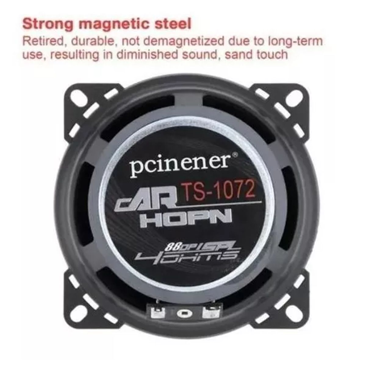 GENERICO - Parlantes Para Auto Pcinener Ts-1072 De 250W 10Cms