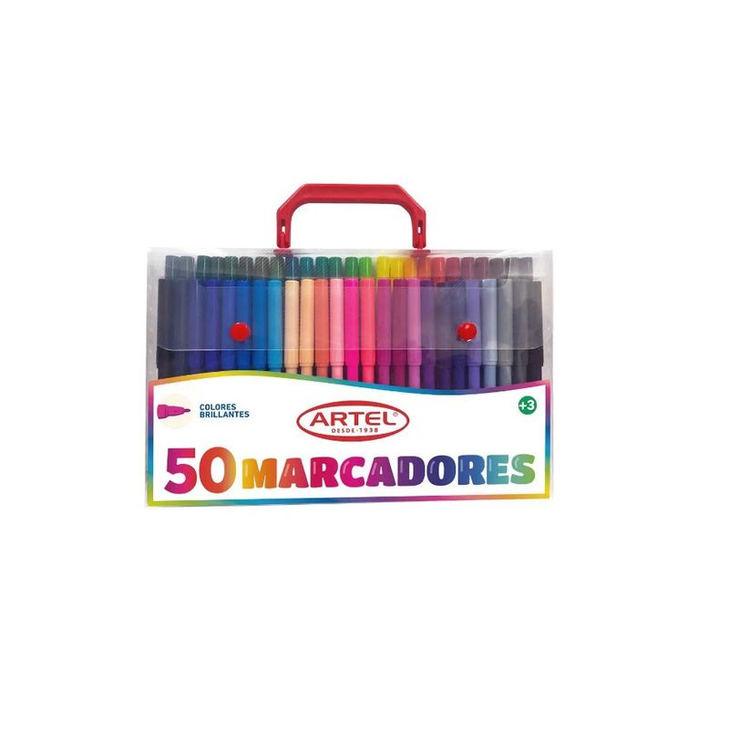 ARTEL - Estuche 50 Marcadores Artel