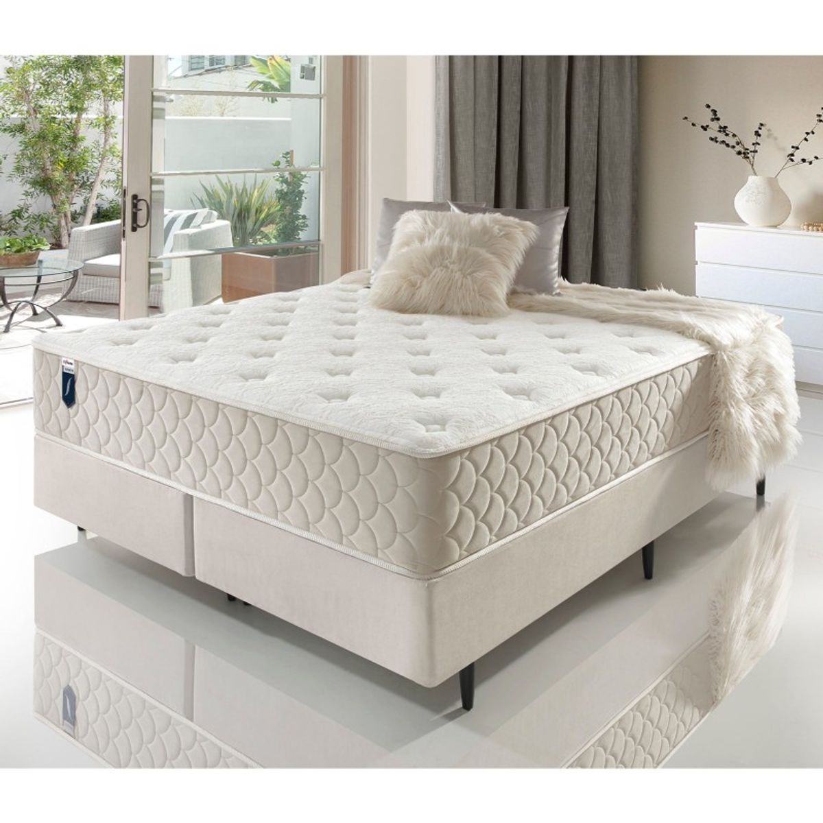 RE DECORA - Cama Europea Elevatto Super King