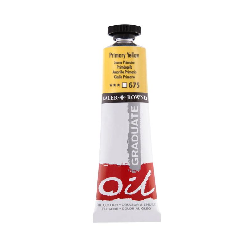 GENERICO - Oleo Daler Rowney Graduate 38ml - 675 Amarillo Primario