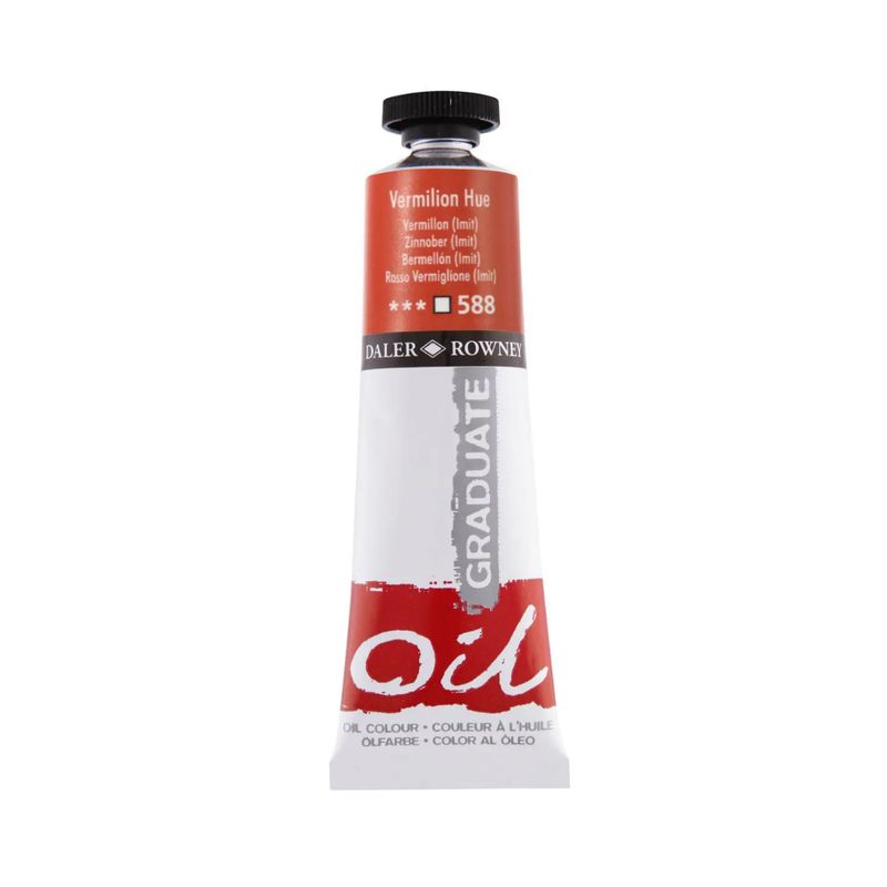 GENERICO - Oleo Daler Rowney Graduate 38ml - 588 Bermellón