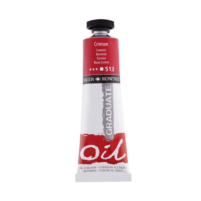 GENERICO - Oleo Daler Rowney Graduate 38ml - 513 Carmesí