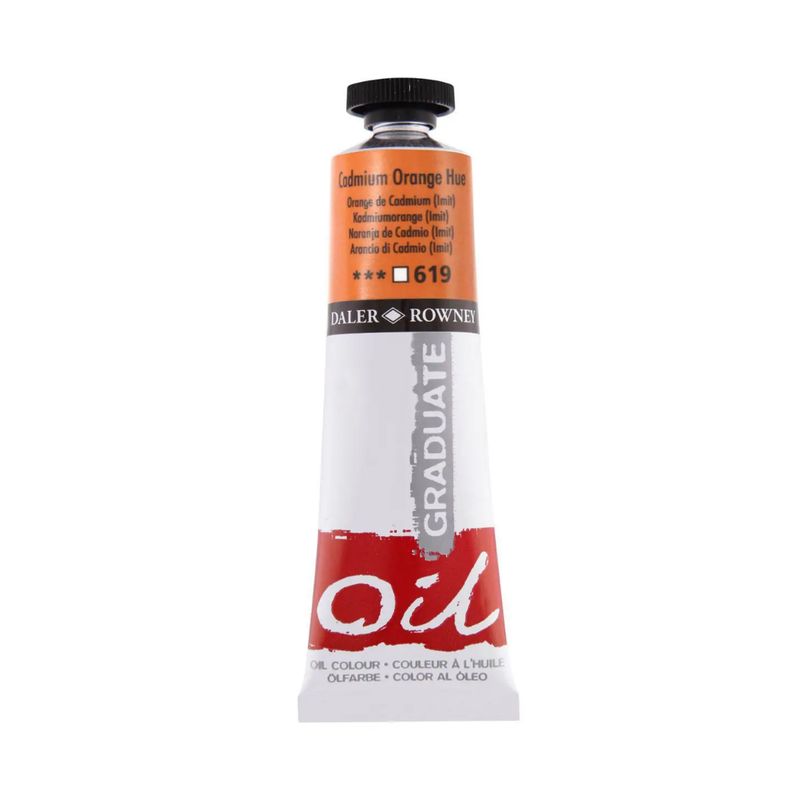 GENERICO - Oleo Daler Rowney Graduate 38ml - 619 Naranja de Cadmio