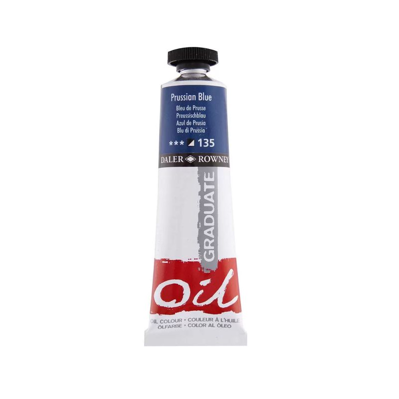 GENERICO - Oleo Daler Rowney Graduate 38ml - 135 Azul de Prusia