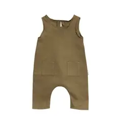 NACIONAL - Enterito de bebe cafe talla 0-3m