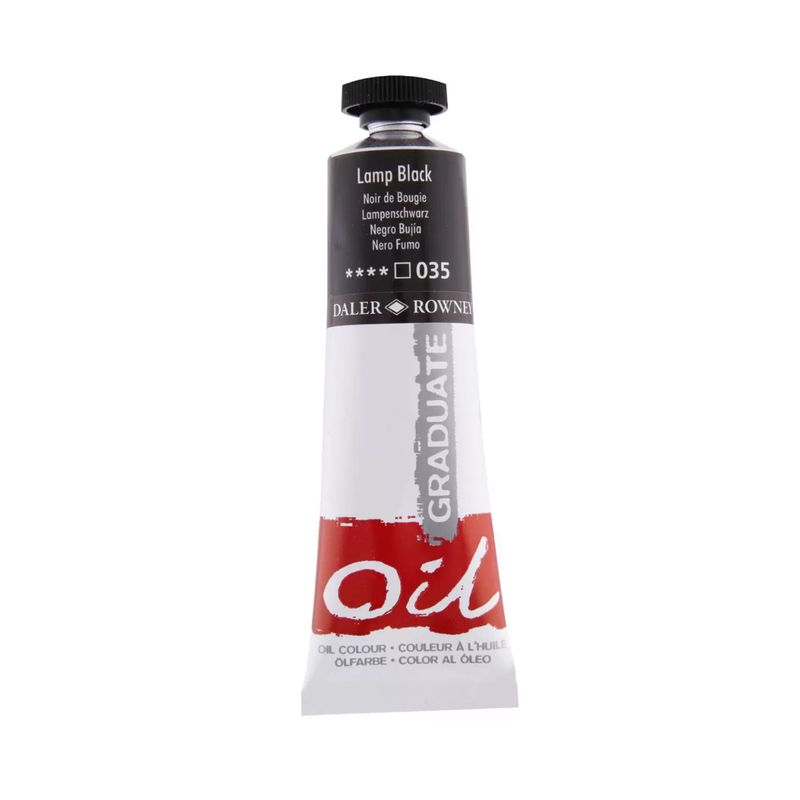 GENERICO - Oleo Daler Rowney Graduate 38ml - 035 Negro Bujía