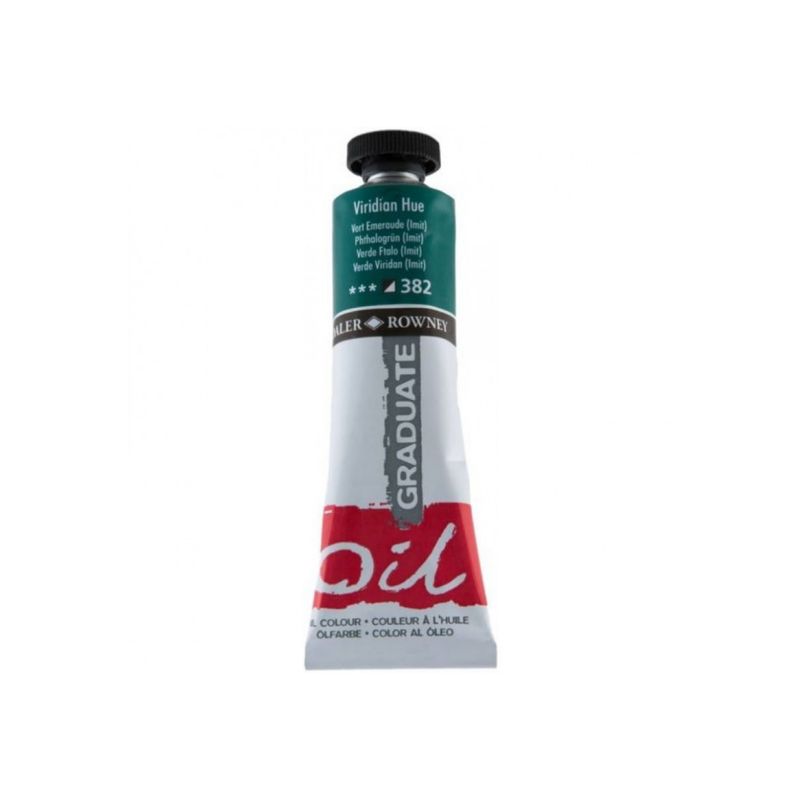 GENERICO - Oleo Daler Rowney Graduate 38ml - 382 Verde Ftalo