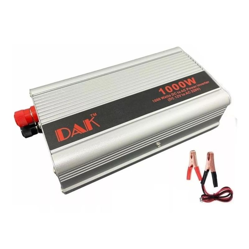 GENERICO - Inversor Voltaje Conversor Corriente 12v A 220v Auto 1000w