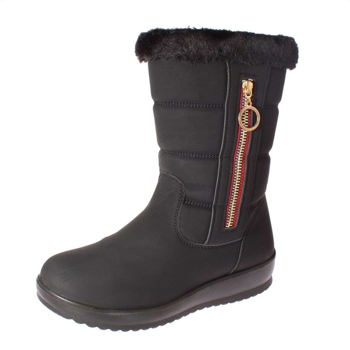 SOLLU - Bota Chiporro Mujer Vía Franca Color Negro