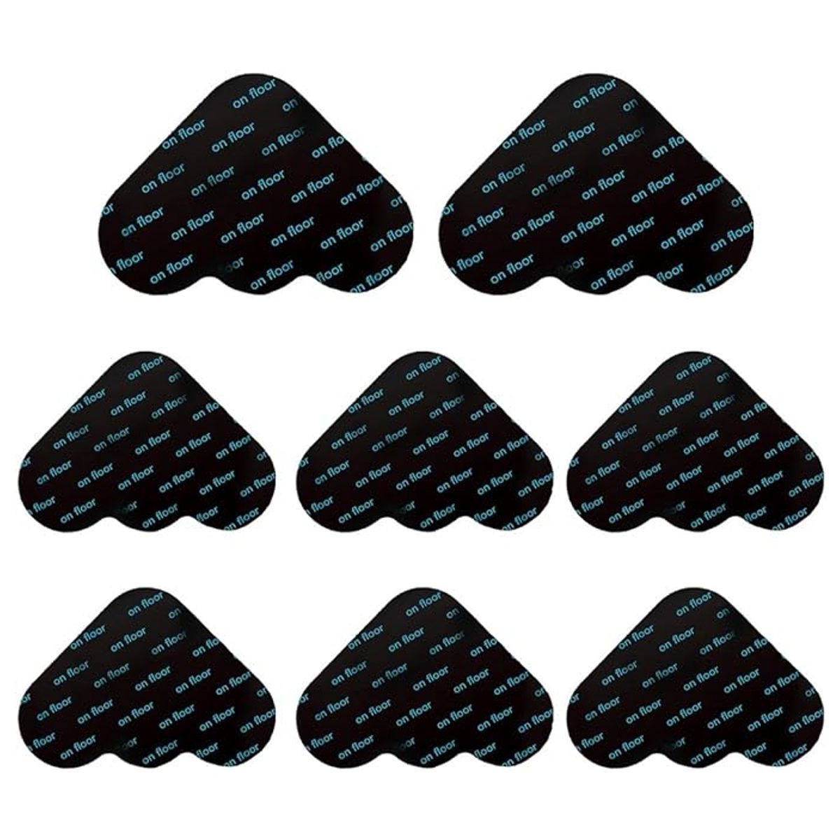 ATURE - 8u Antideslizantes Adhesivos Para Fijar Alfombra Al Suelo