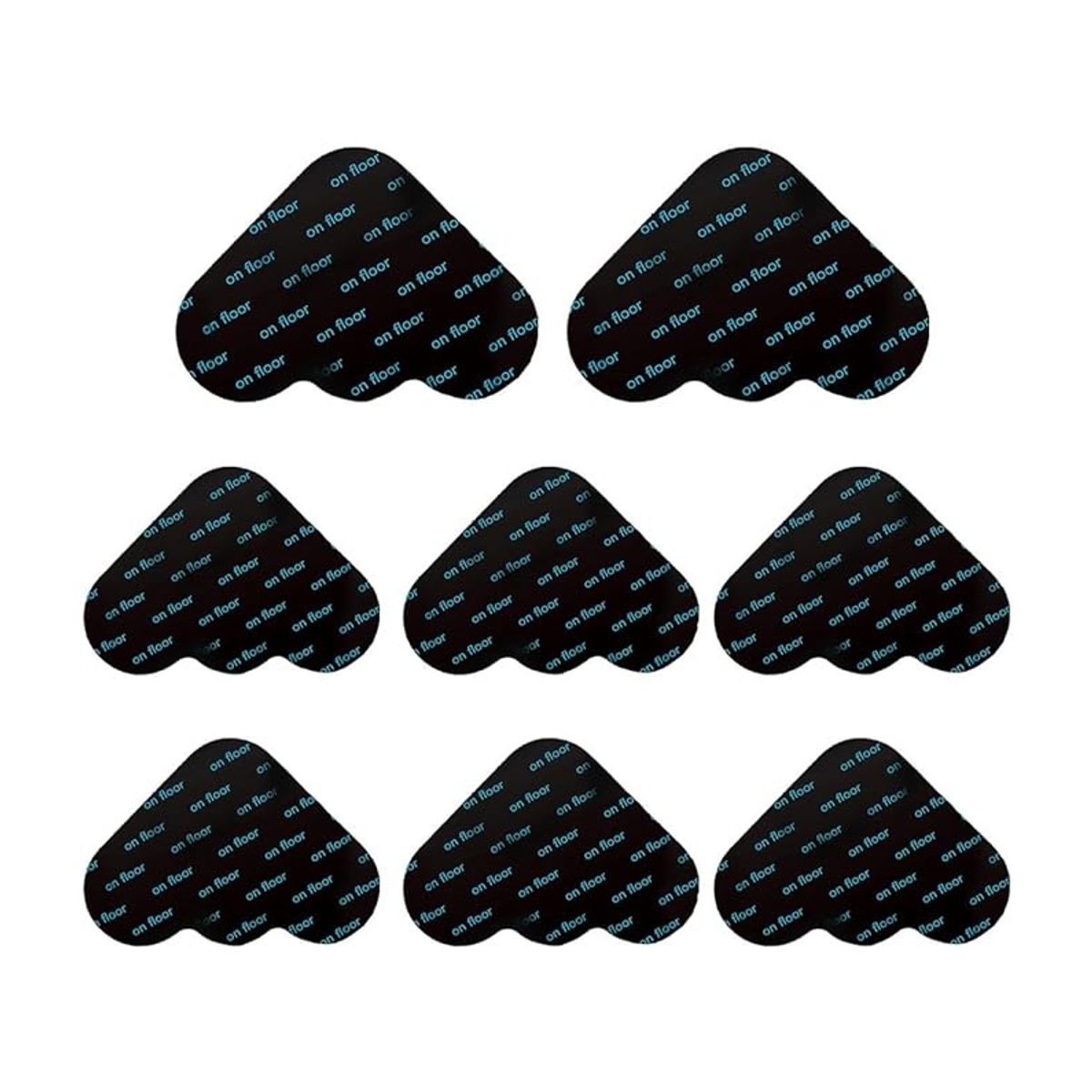 ATURE - 8u Antideslizantes Adhesivos Para Fijar Alfombra Al Suelo