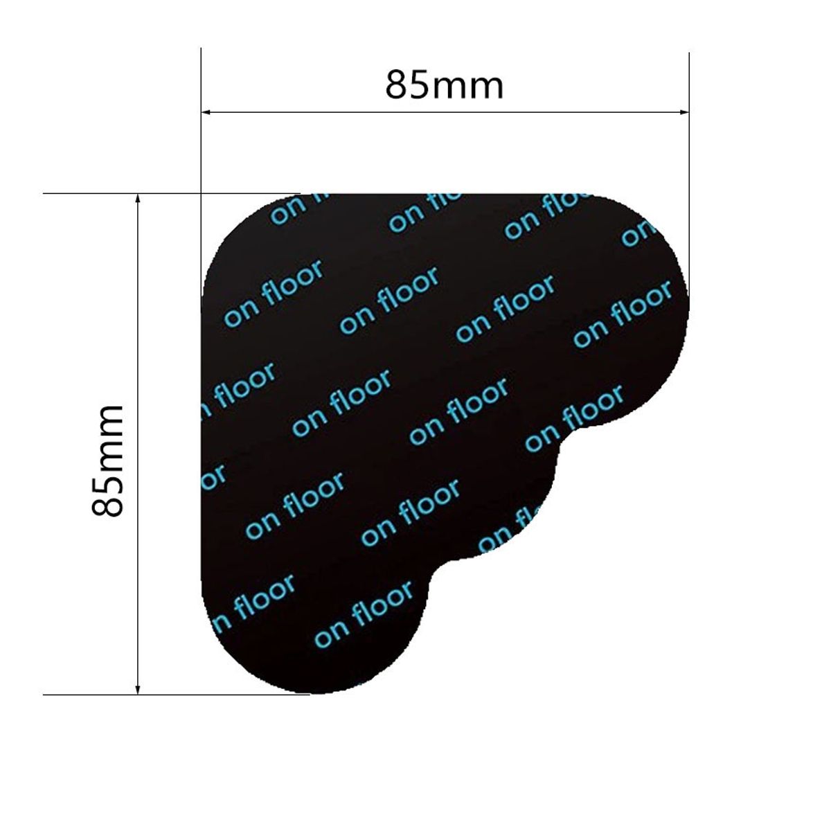 ATURE - 8u Antideslizantes Adhesivos Para Fijar Alfombra Al Suelo