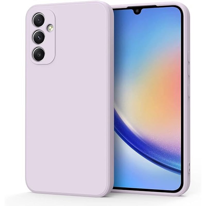 GENERICO - Carcasa Silicona Slim Para Samsung Galaxy A15 5G Lila