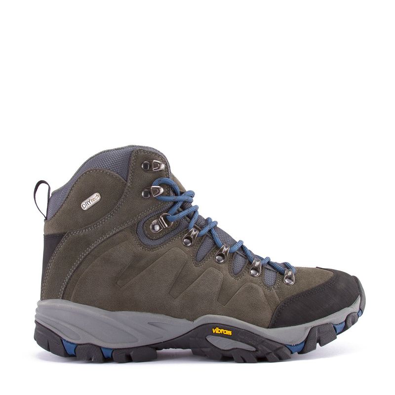 ROCKFORD - Botín Cuero Hombre Trivor Gris ROCKFORD