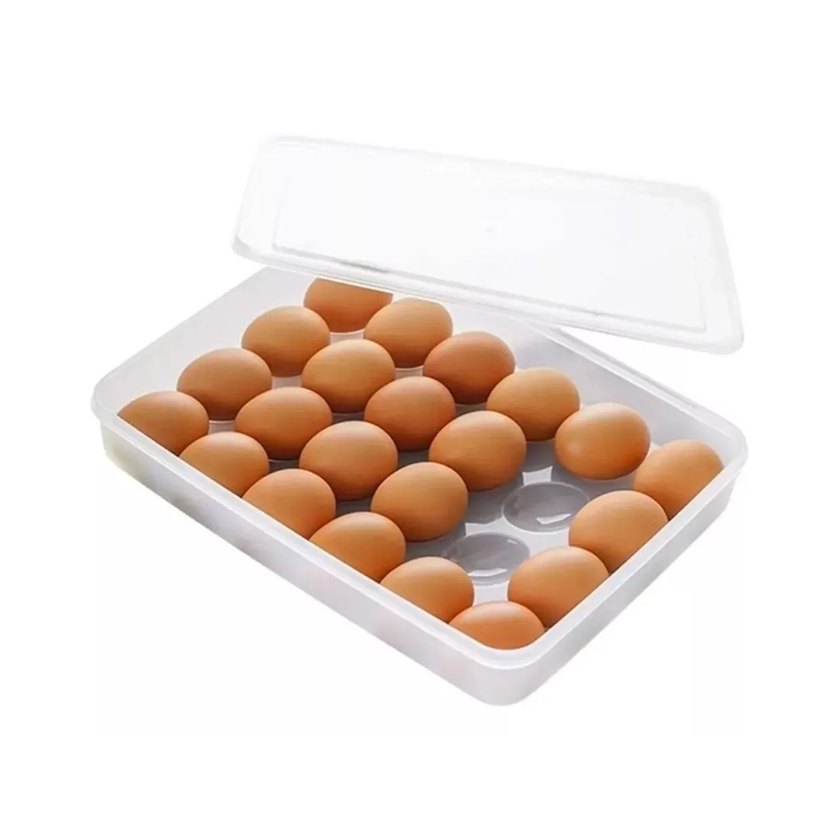 GENERICO - Organizador Huevos Bandeja Huevera 24 Unidades Cocina