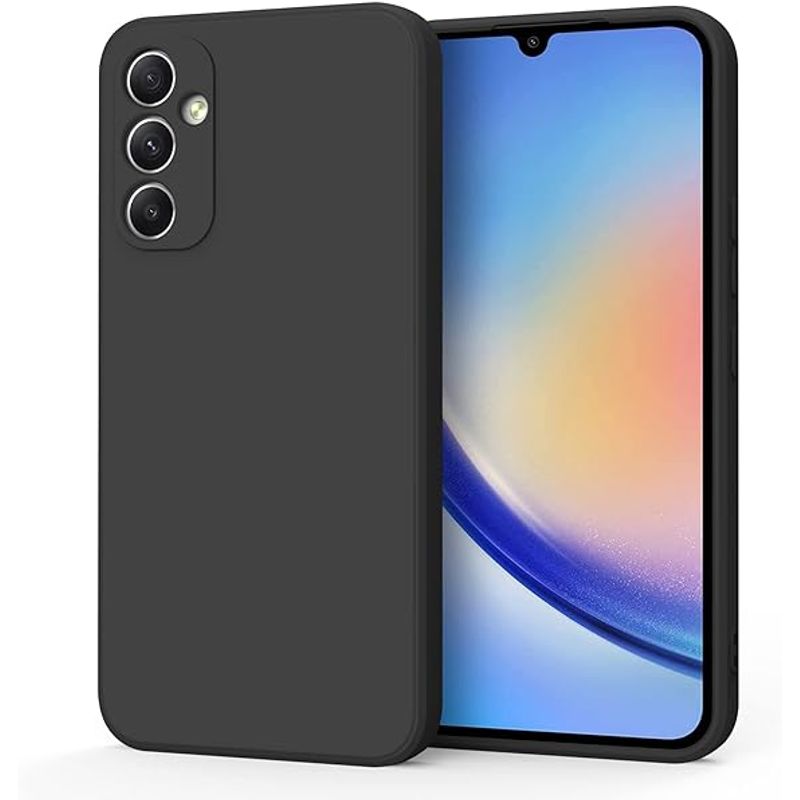 GENERICO - Carcasa Silicona Slim Para Samsung Galaxy A14 5G Negro