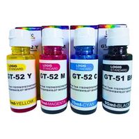 Pack 4 Tintas Alternativas Para HP GT 4 Colores