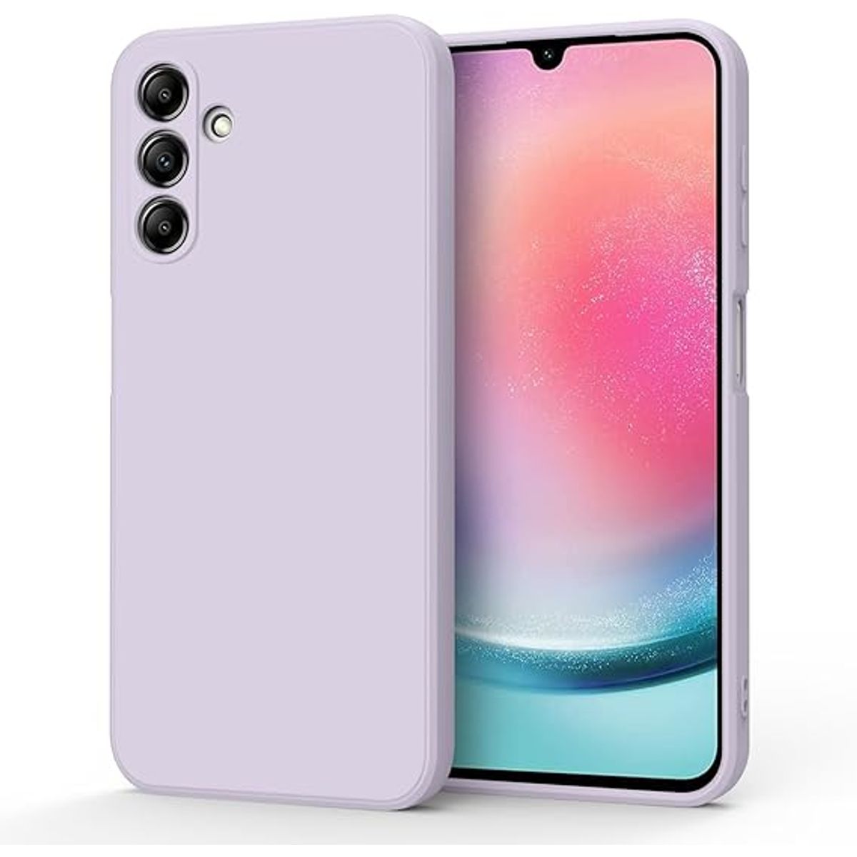 GENERICO - Carcasa Silicona Slim Para Samsung Galaxy A54 5G Lila