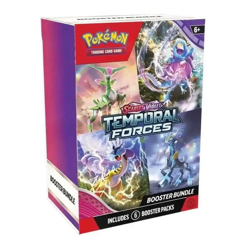 ANTARTICA LIBROS - Pokemon TCG Scarlet & Violet Temporal Forces Booster Bundle
