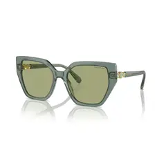 SWAROVSKI - LENTE DE SOL - SK6016 104382 - Verde traslúcido