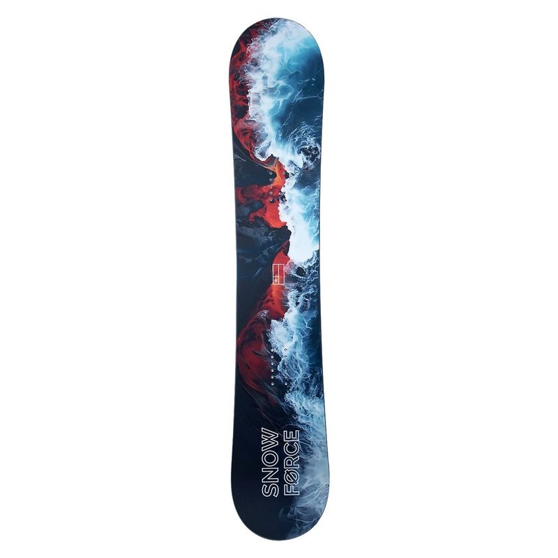 SNOW FORCE - TABLA SNOWBOARD ALL MOUNTAIN CAMBER MAGMA 163W CM