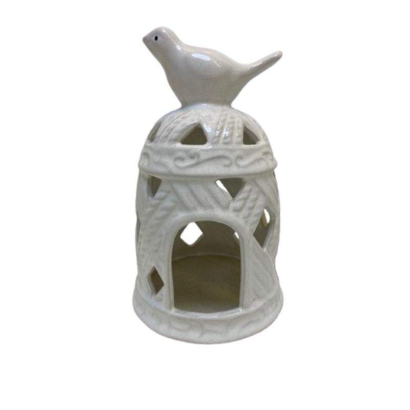 GENERICO - Porta Vela Difusor Jaula Pajarito