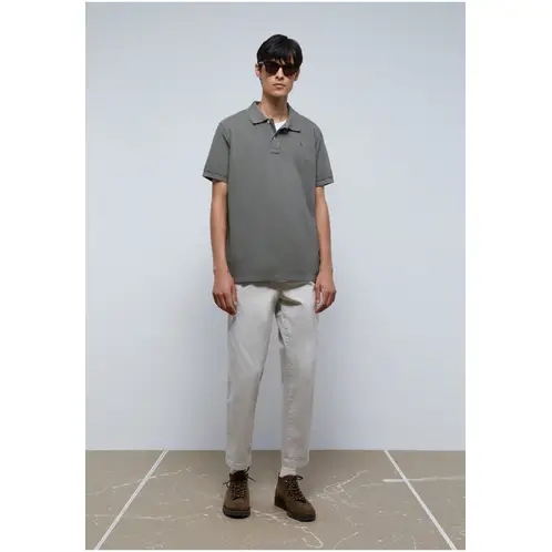 SCALPERS - Polo Básico Calavera Khaki